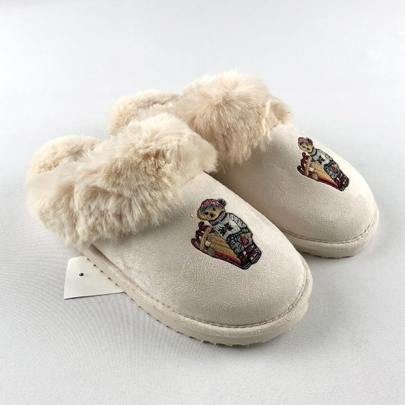 Polo Ralph Lauren Women's Faux Suede Slipper - Picture 3 of 7